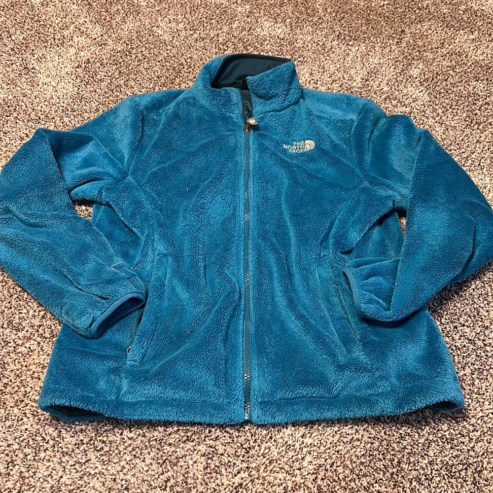 Blue The North Face fall/spring jacket